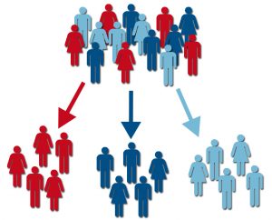 La segmentación hace que puedas identificar cada uno de tus públicos