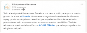 AB Apartment Barcelona Linkedin